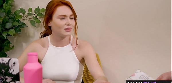 Amazing lesbians Kristen Scott and Lacy Lennon licked sweet pussies after massage